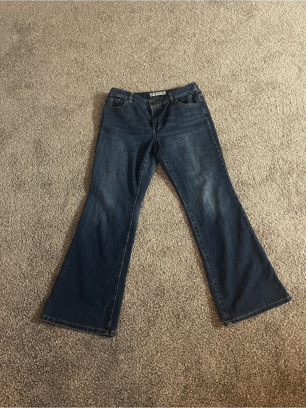 Chico's Dark Indigo Flare Jeans
